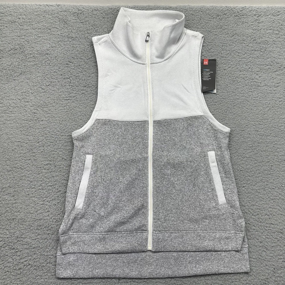Under Armour Women's‎ Size Small 1305690-052 Coldgear Loose 100% Polyester Vest